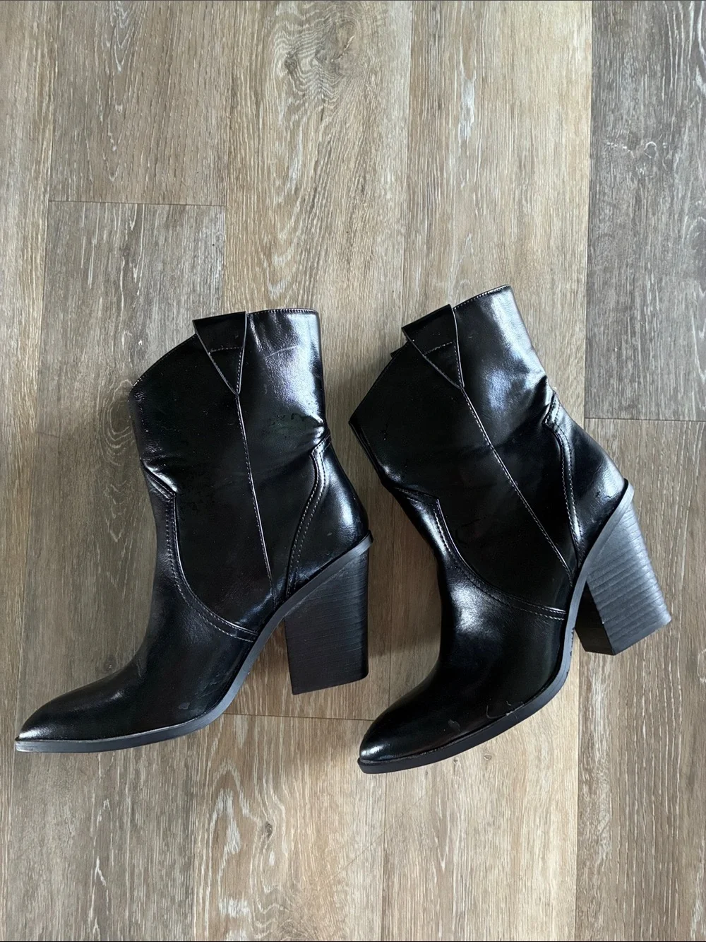 Dolce Vita Nazareth Western Heeled Boots - Picture 1 of 6